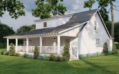 Cabin House Plan #8318-00381 Elevation Photo