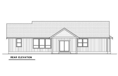 Modern Farmhouse House Plan #2464-00123 Elevation Photo