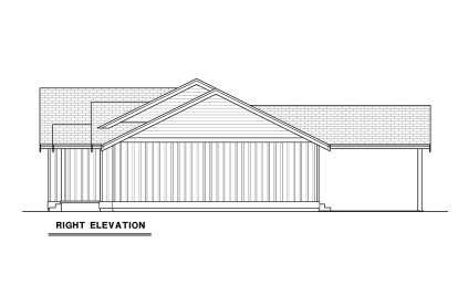 Modern Farmhouse House Plan #2464-00123 Elevation Photo