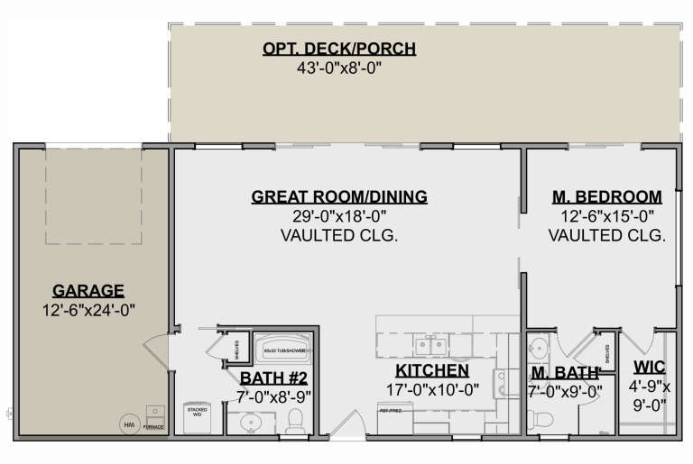 House Plan House Plan #30446 Drawing 1