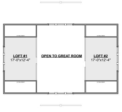 Loft for House Plan #1462-00092