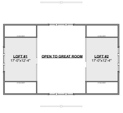 Loft for House Plan #1462-00092