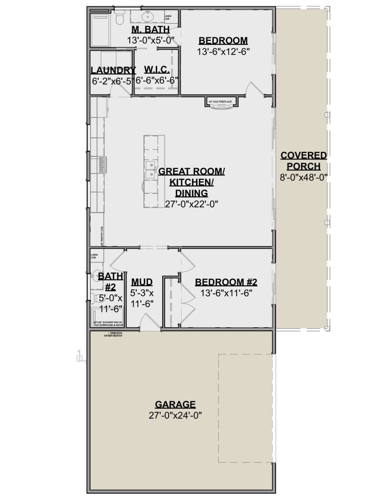 House Plan House Plan #30450 Drawing 1