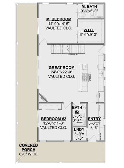 Main Floor  for House Plan #1462-00096