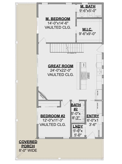 Main Floor  for House Plan #1462-00096