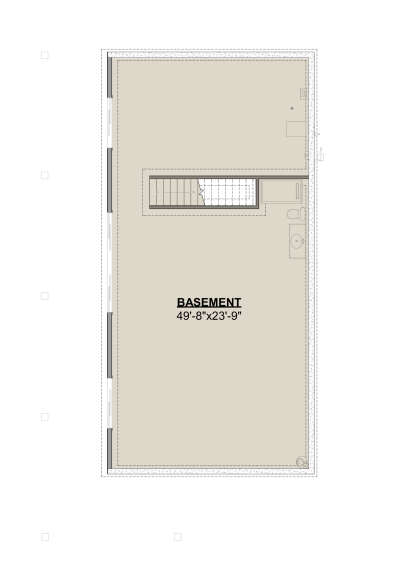 Basement for House Plan #1462-00096