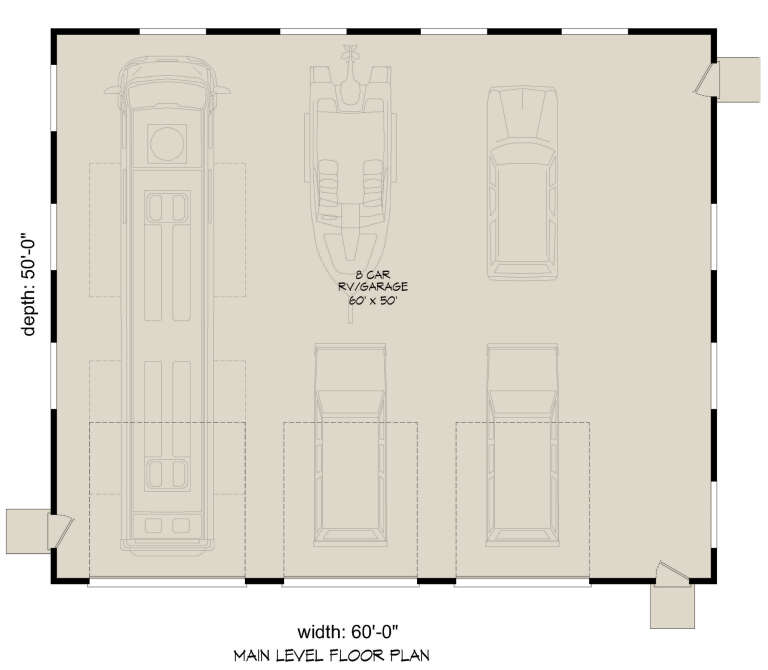 House Plan House Plan #30458 Drawing 1