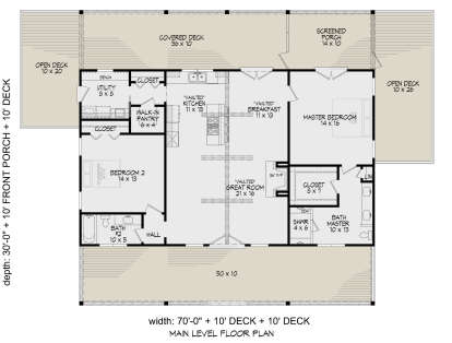 Main Floor  for House Plan #940-00984