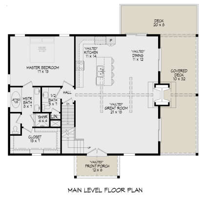 Main Floor  for House Plan #940-00986