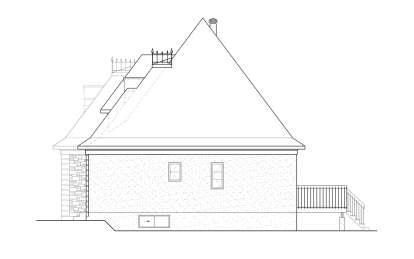 European House Plan #6146-00575 Elevation Photo