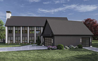Barn House Plan #963-00875 Elevation Photo