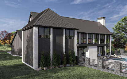 Barn House Plan #963-00875 Elevation Photo
