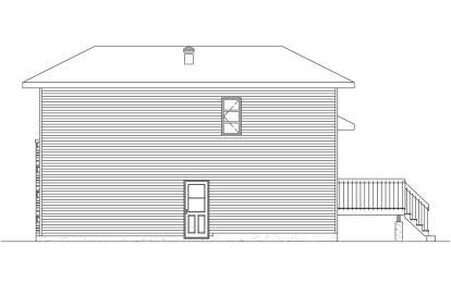 Modern House Plan #6146-00583 Elevation Photo
