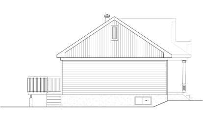 Cottage House Plan #6146-00587 Elevation Photo