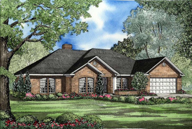 House Plan House Plan #3049 Front Elevation