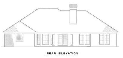 Ranch House Plan #110-00093 Elevation Photo