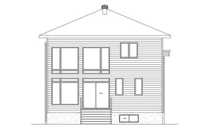Contemporary House Plan #6146-00604 Elevation Photo