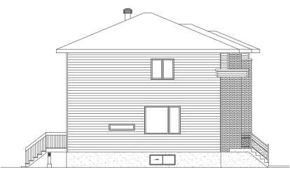 Contemporary House Plan #6146-00604 Elevation Photo