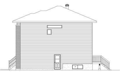 Contemporary House Plan #6146-00604 Elevation Photo
