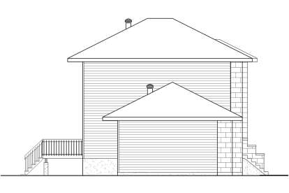 Contemporary House Plan #6146-00606 Elevation Photo