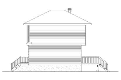Contemporary House Plan #6146-00608 Elevation Photo