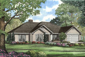 Traditional House Plan #110-00095 Elevation Photo