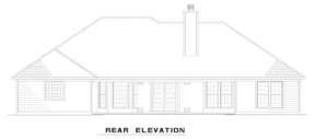 Traditional House Plan #110-00095 Elevation Photo
