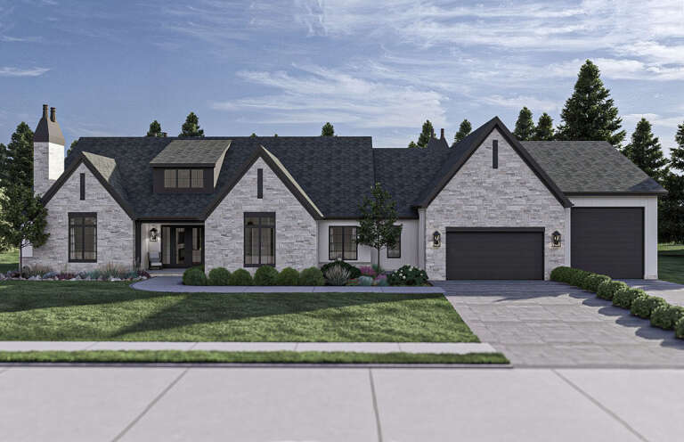 House Plan House Plan #30510 Front Elevation 