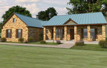 Country House Plan #9300-00080 Elevation Photo