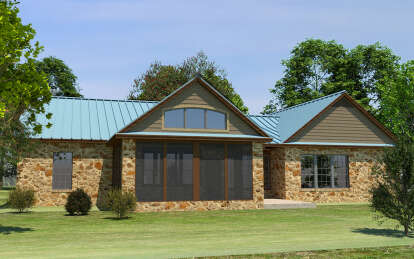 Country House Plan #9300-00080 Elevation Photo