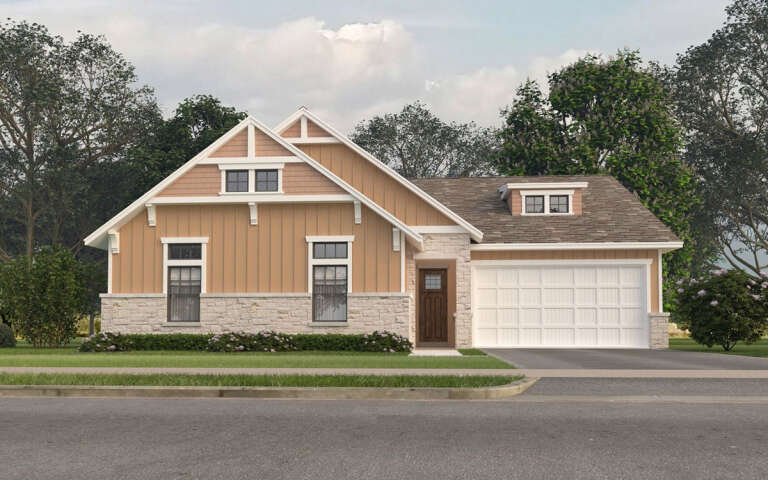 House Plan House Plan #30518 Front Elevation 