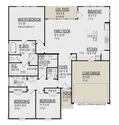 Main Floor  for House Plan #9300-00083