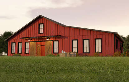 Barn House Plan #9300-00085 Elevation Photo