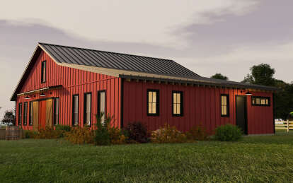 Barn House Plan #9300-00085 Elevation Photo