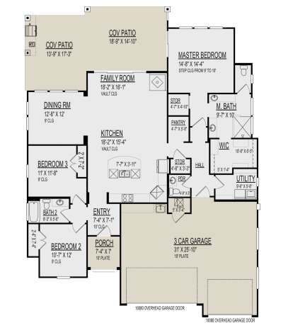 Main Floor  for House Plan #9300-00086
