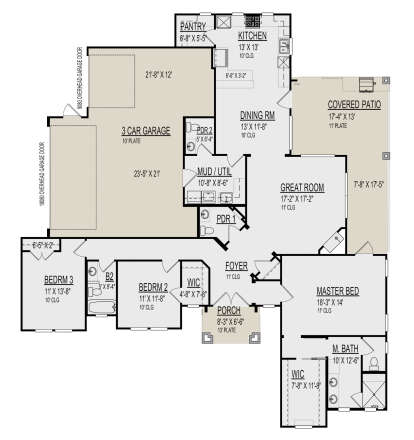 Main Floor  for House Plan #9300-00087