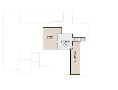 Exercise Room for House Plan #5445-00527