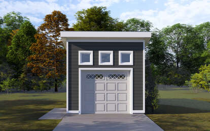 Contemporary House Plan #2802-00272 Elevation Photo