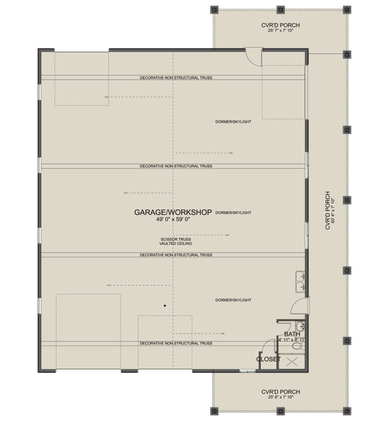House Plan House Plan #30528 Drawing 1