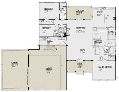 Main Floor  for House Plan #9300-00092