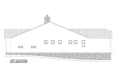 Ranch House Plan #9300-00093 Elevation Photo