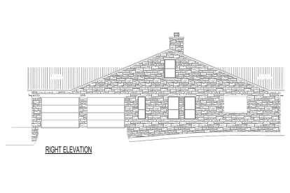 Ranch House Plan #9300-00093 Elevation Photo
