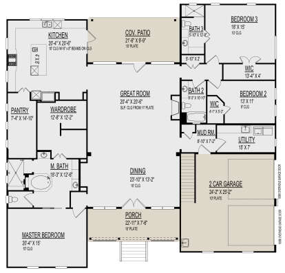 Main Floor  for House Plan #9300-00093