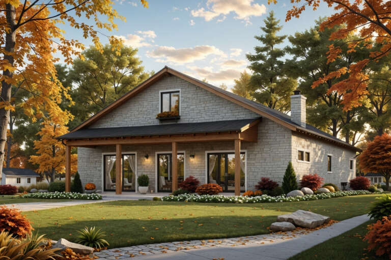 House Plan House Plan #30538 Angled Front Elevation