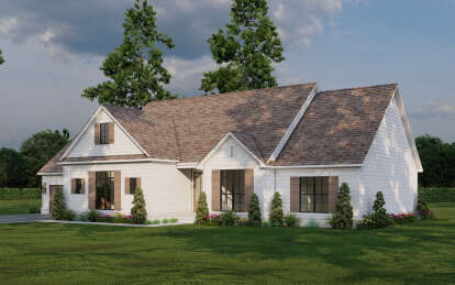 Modern Farmhouse House Plan #8318-00382 Elevation Photo