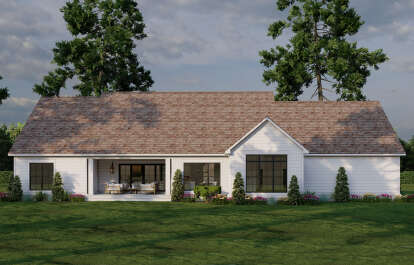 Modern Farmhouse House Plan #8318-00382 Elevation Photo