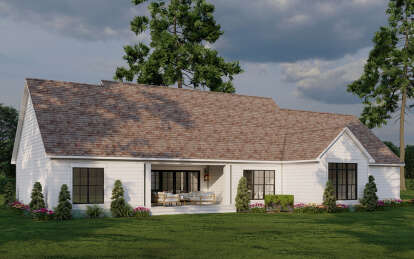 Modern Farmhouse House Plan #8318-00382 Elevation Photo