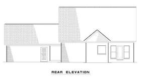 Traditional House Plan #110-00098 Elevation Photo