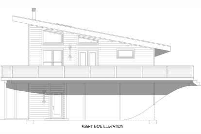 Modern House Plan #940-00987 Elevation Photo