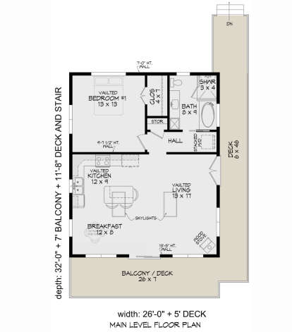 Main Floor for House Plan #940-00987